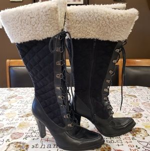 Charlotte Russe calf high,High heel boots